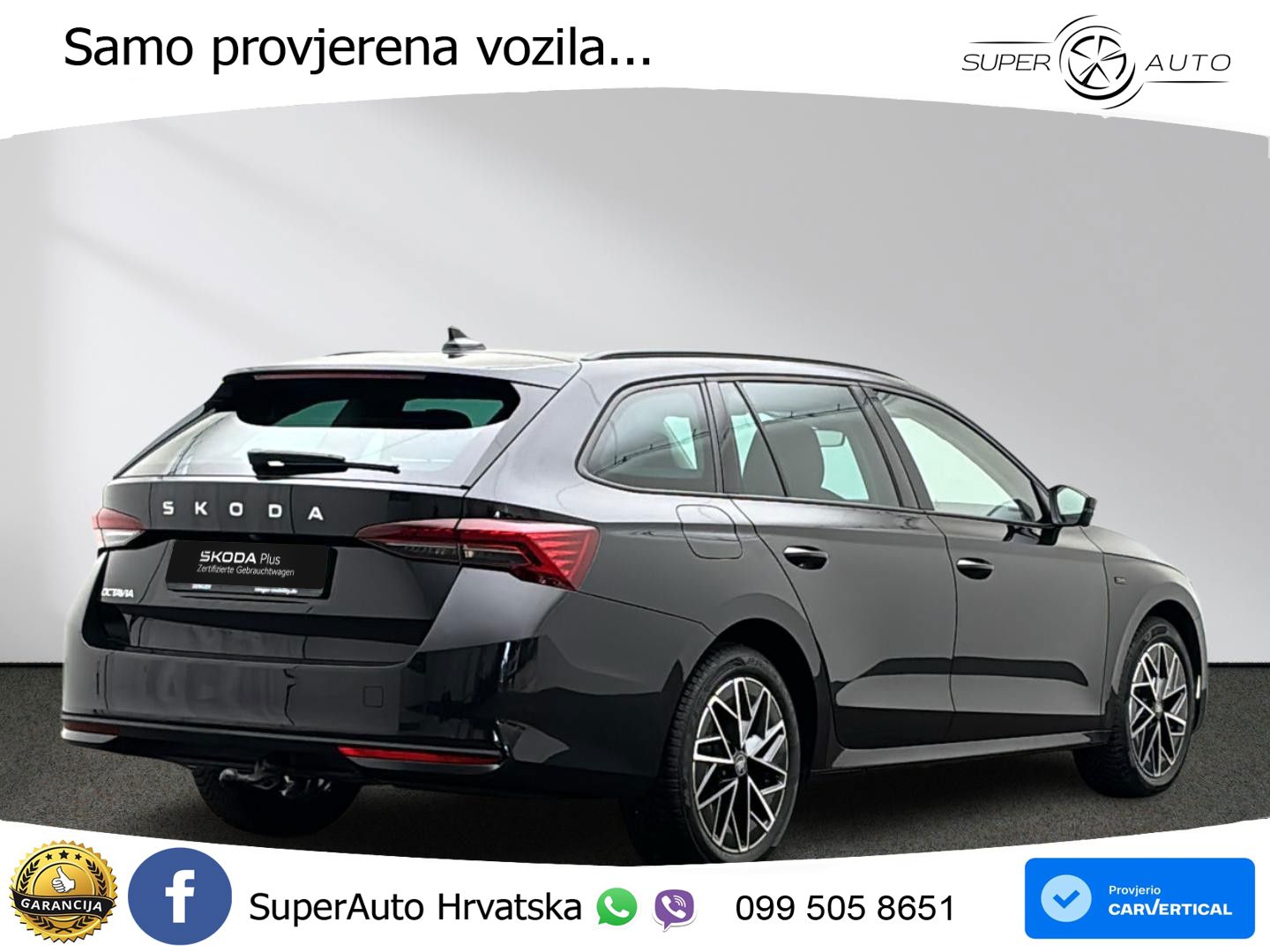 Škoda Octavia Combi 2.0 TDI (150 KS) DSG LED+GR SJED+ACC