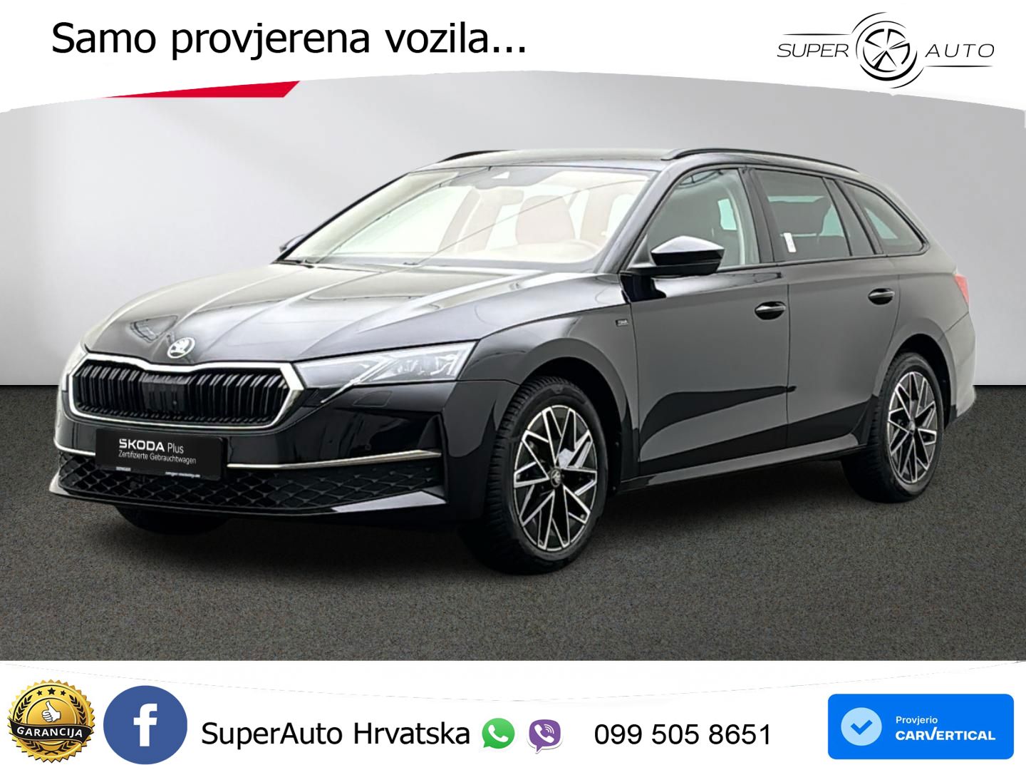 Škoda Octavia Combi 2.0 TDI (150 KS) DSG LED+GR SJED+ACC
