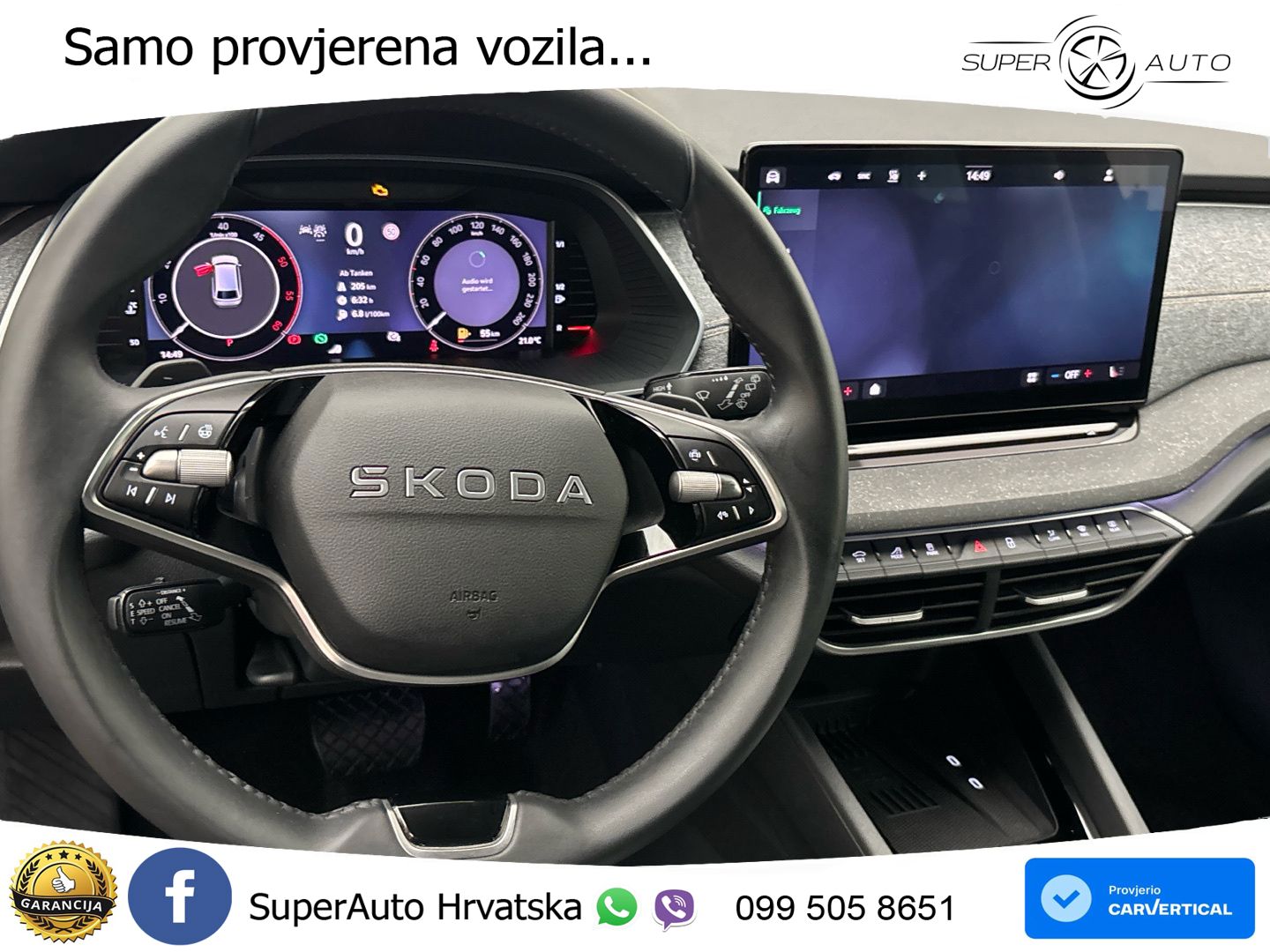 Škoda Octavia Combi 2.0 TDI (150 KS) DSG LED+GR SJED+ACC
