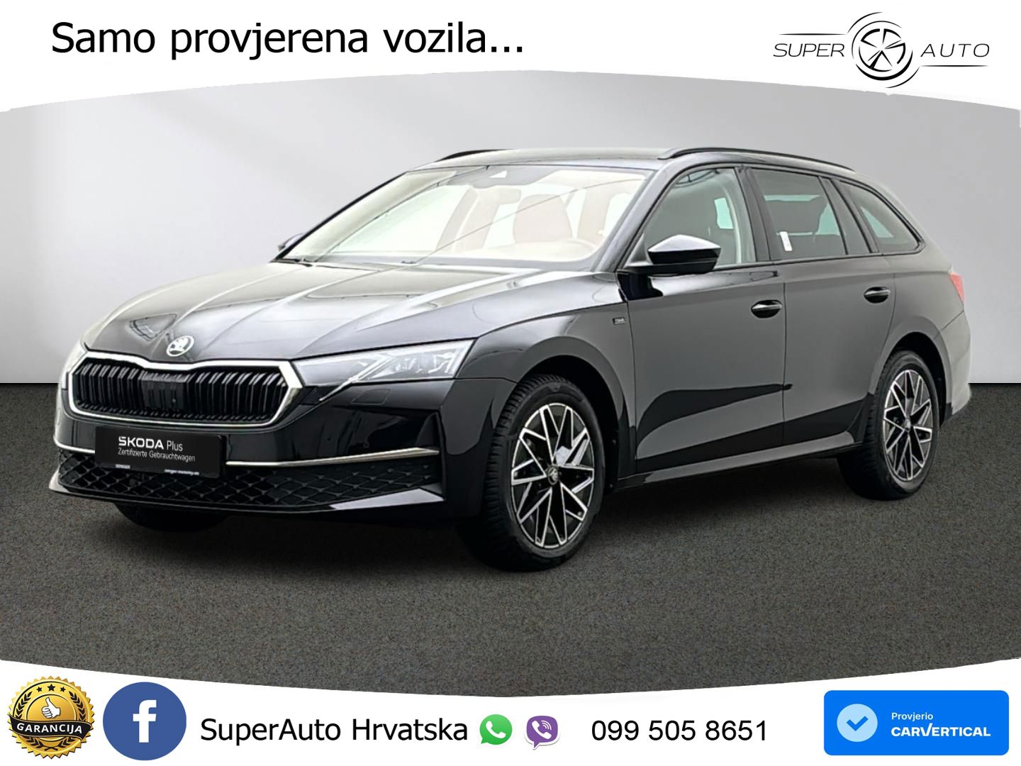 Škoda Octavia Combi 2.0 TDI (150 KS) DSG LED+GR SJED+ACC