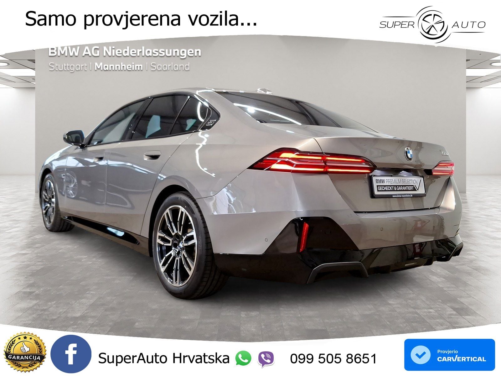 BMW 520d (197 KS) Steptronic M Sport LED+GR SJED+ACC