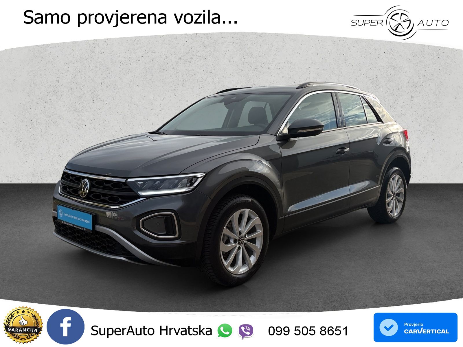 Volkswagen T-Roc 1.5 TSI (150 KS) DSG LED+GR SJED+ACC