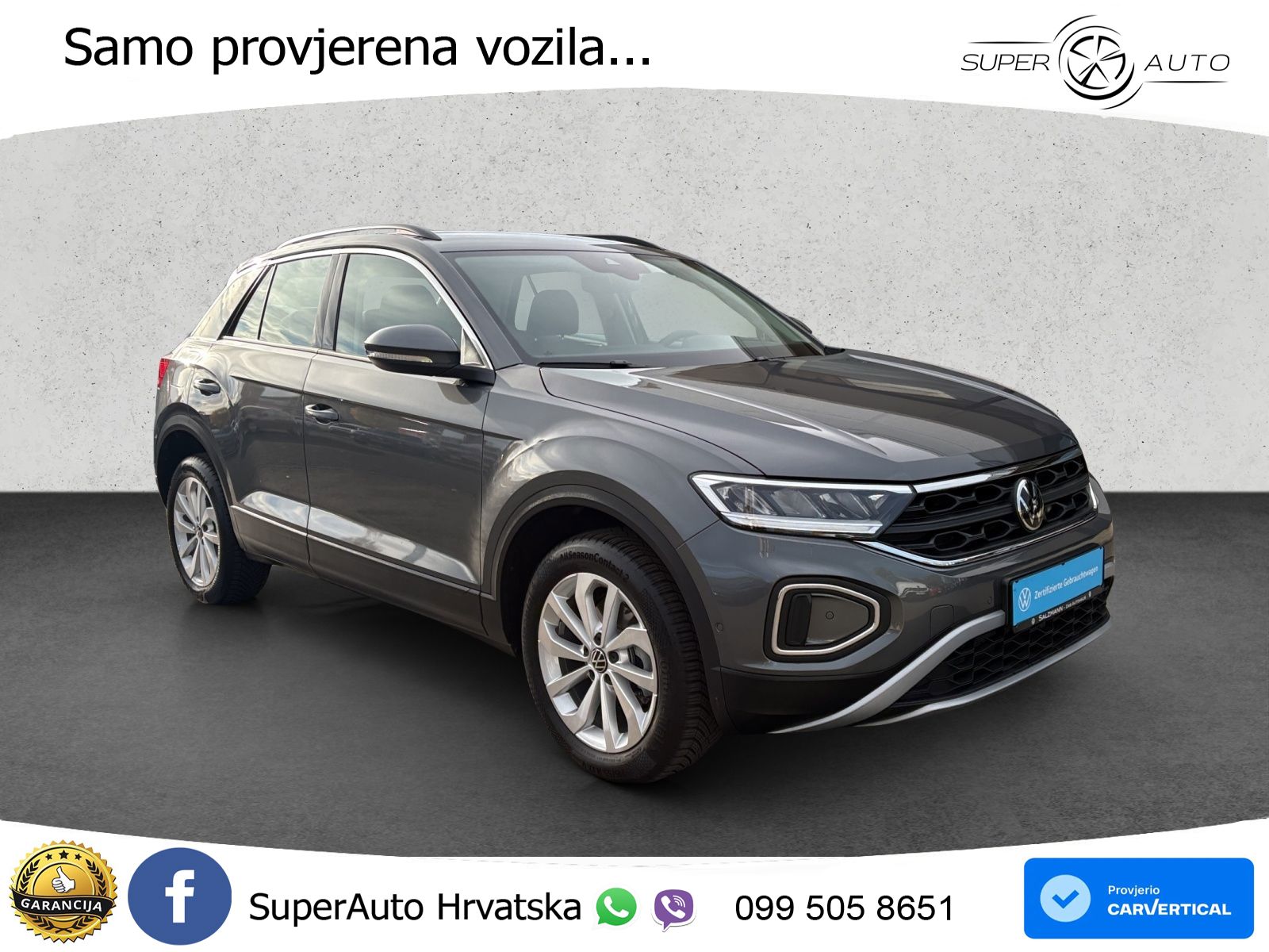 Volkswagen T-Roc 1.5 TSI (150 KS) DSG LED+GR SJED+ACC