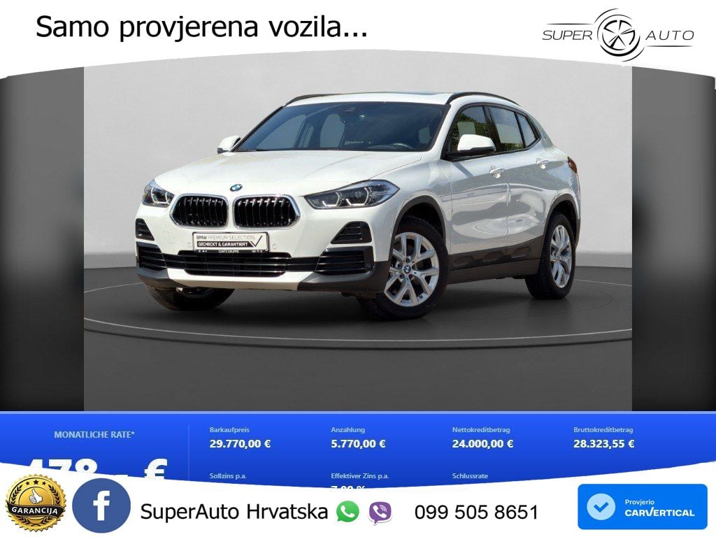 BMW X2 sDrive20d Steptronic