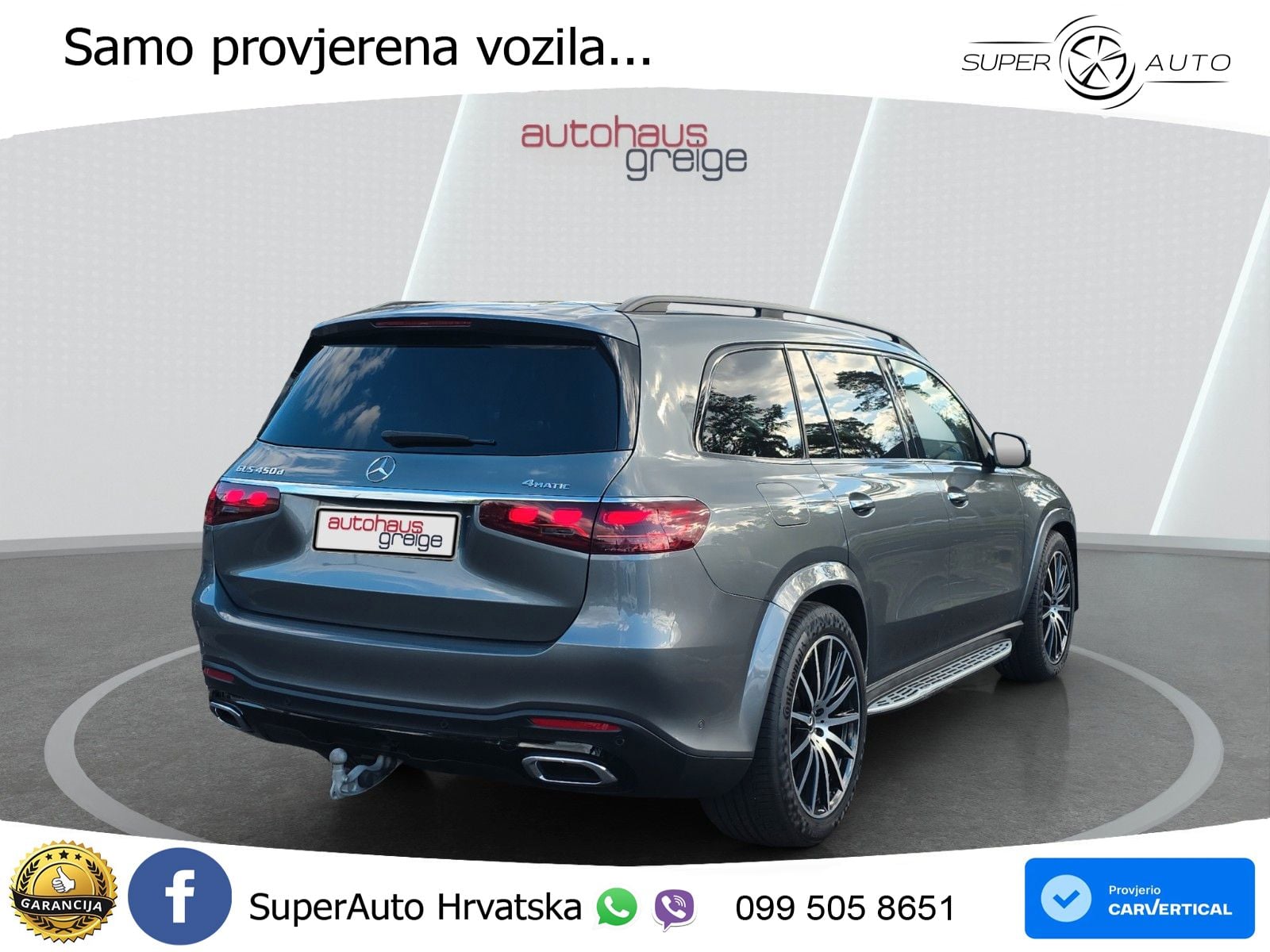 Mercedes-Benz GLS GLS 450d EQ Boost 4MATIC 9G-TRONIC AMG ACC+HEAD+4xGR SJED+360+PANO