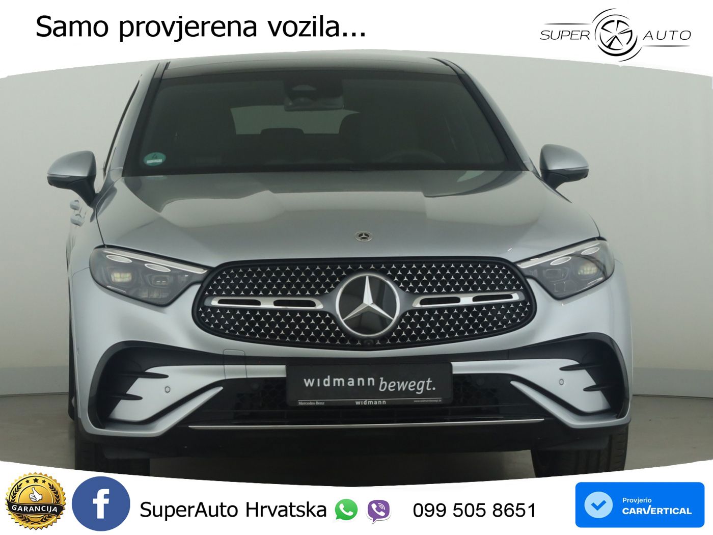 Mercedes GLC Coupe 220d (197 KS) 4MATIC 9G-TRONIC ACC+GR SJED+360+PANO