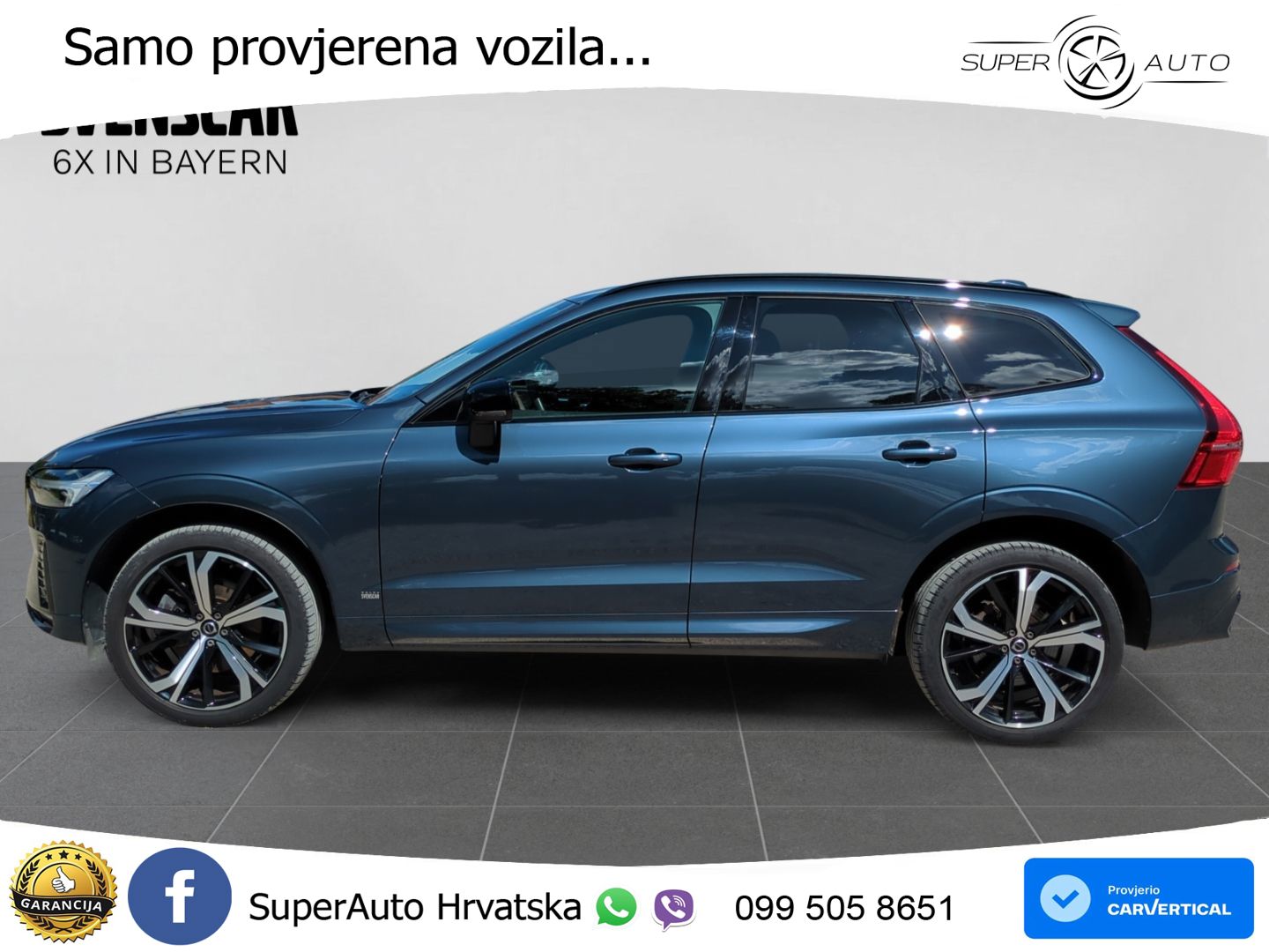 Volvo XC60 B5 Benzin AWD Geartronic ZRAČNI+ACC+GR SJED+KAM+PANO