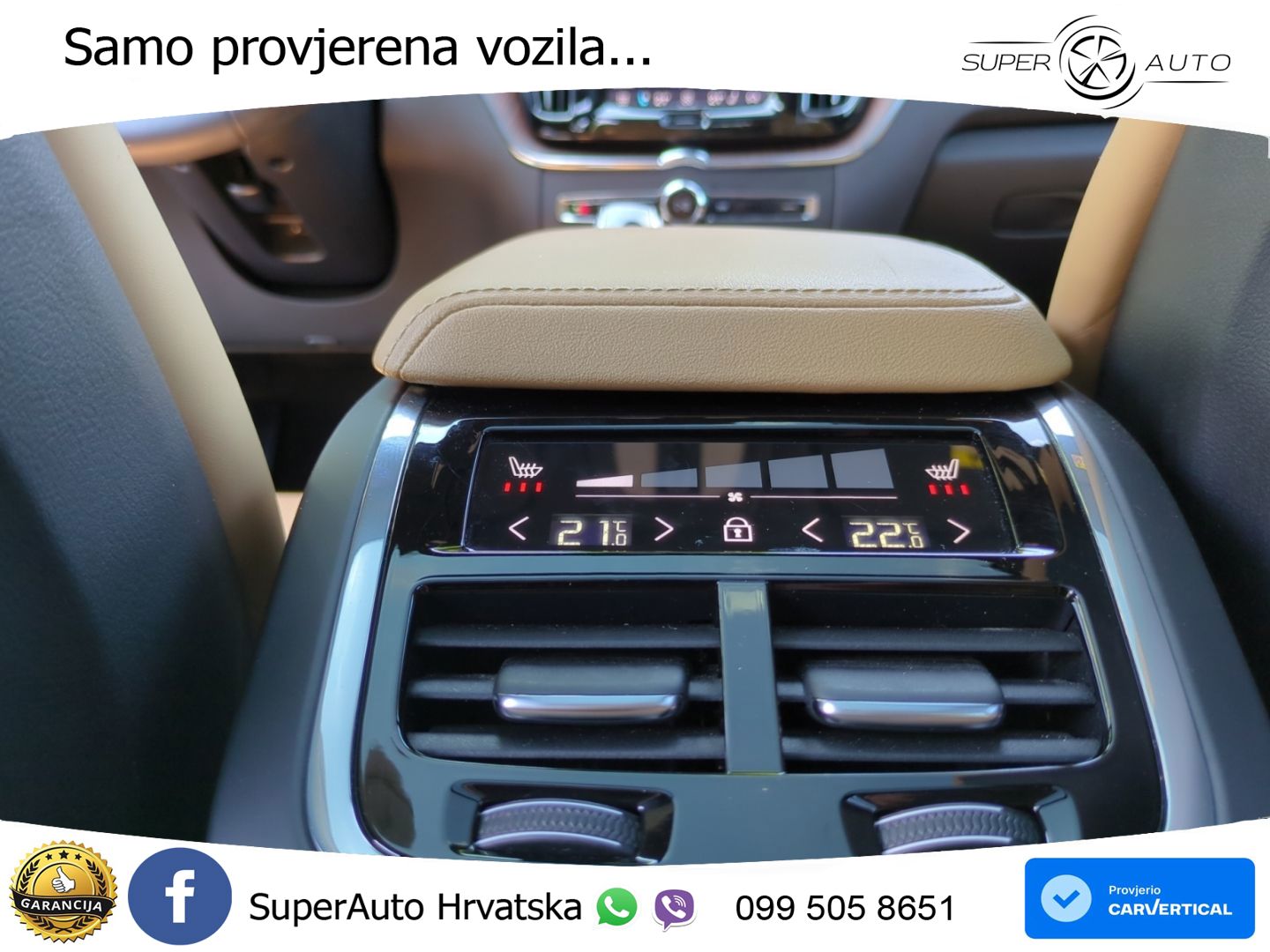 Volvo XC60 B5 Benzin AWD Geartronic ZRAČNI+ACC+GR SJED+KAM+PANO