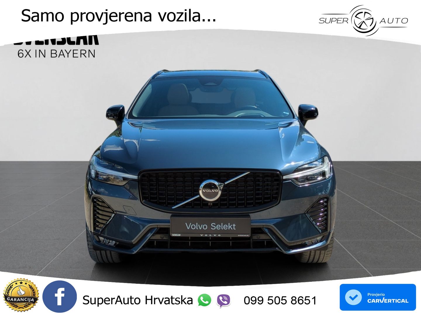Volvo XC60 B5 Benzin AWD Geartronic ZRAČNI+ACC+GR SJED+KAM+PANO