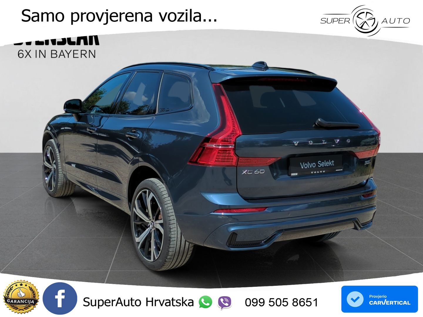 Volvo XC60 B5 Benzin AWD Geartronic ZRAČNI+ACC+GR SJED+KAM+PANO