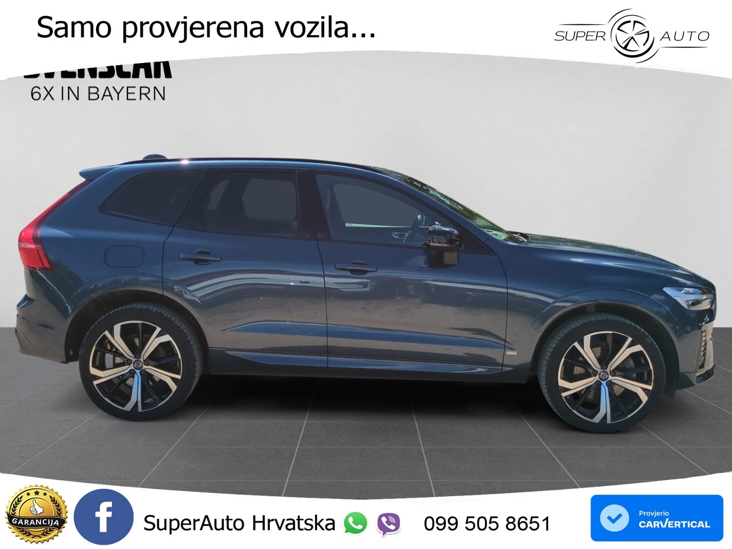 Volvo XC60 B5 Benzin AWD Geartronic ZRAČNI+ACC+GR SJED+KAM+PANO