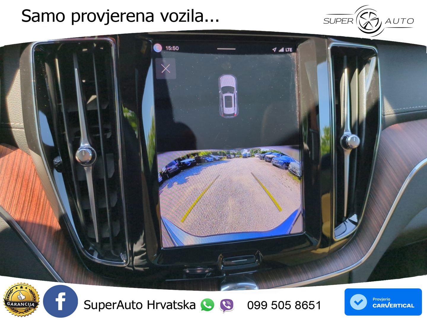 Volvo XC60 B5 Benzin AWD Geartronic ZRAČNI+ACC+GR SJED+KAM+PANO