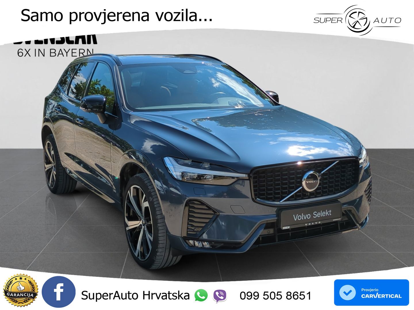 Volvo XC60 B5 Benzin AWD Geartronic ZRAČNI+ACC+GR SJED+KAM+PANO