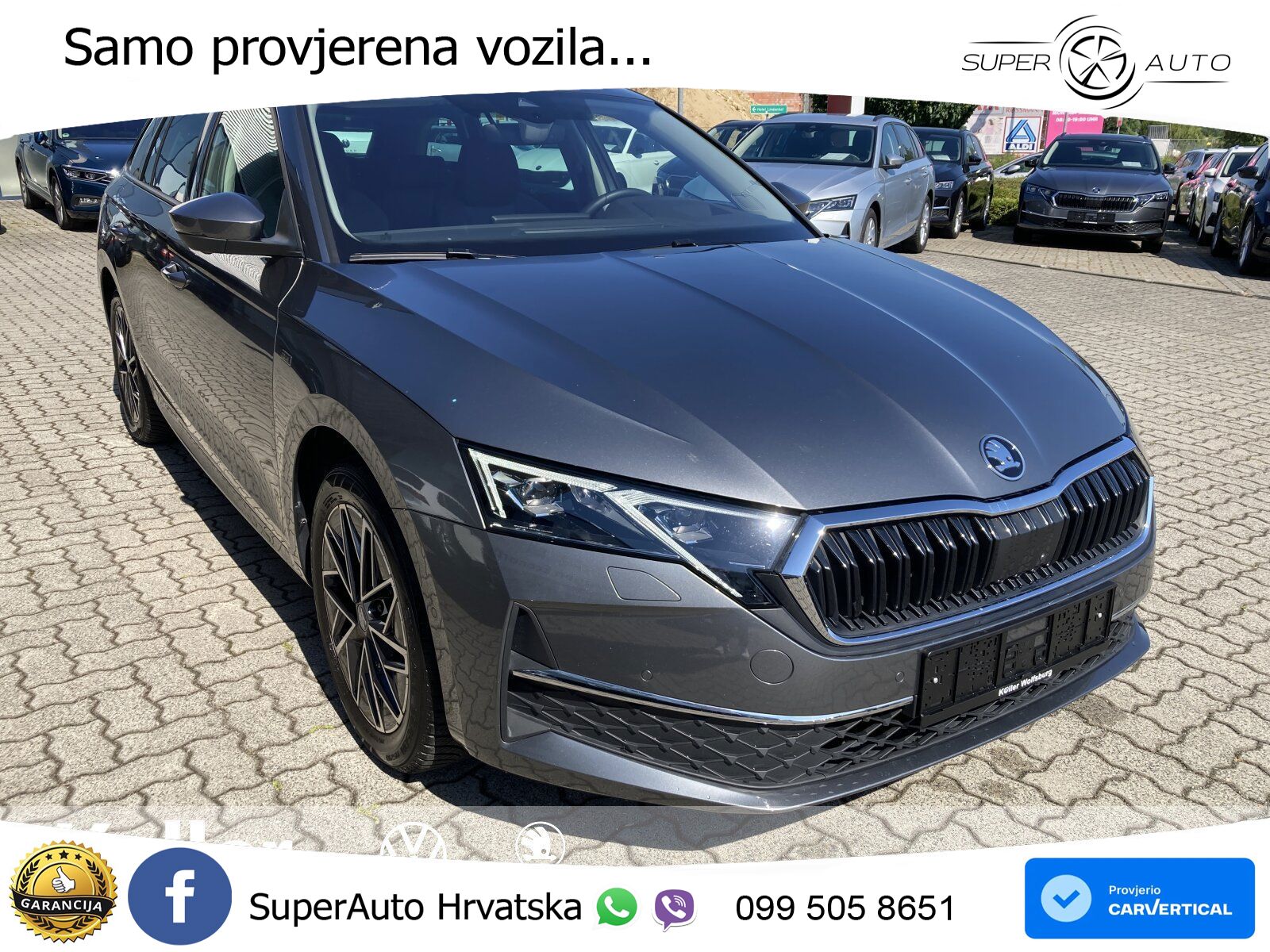 Škoda Octavia Combi 2.0 TDI (150 KS) DSG LED+GR SJED+ACC
