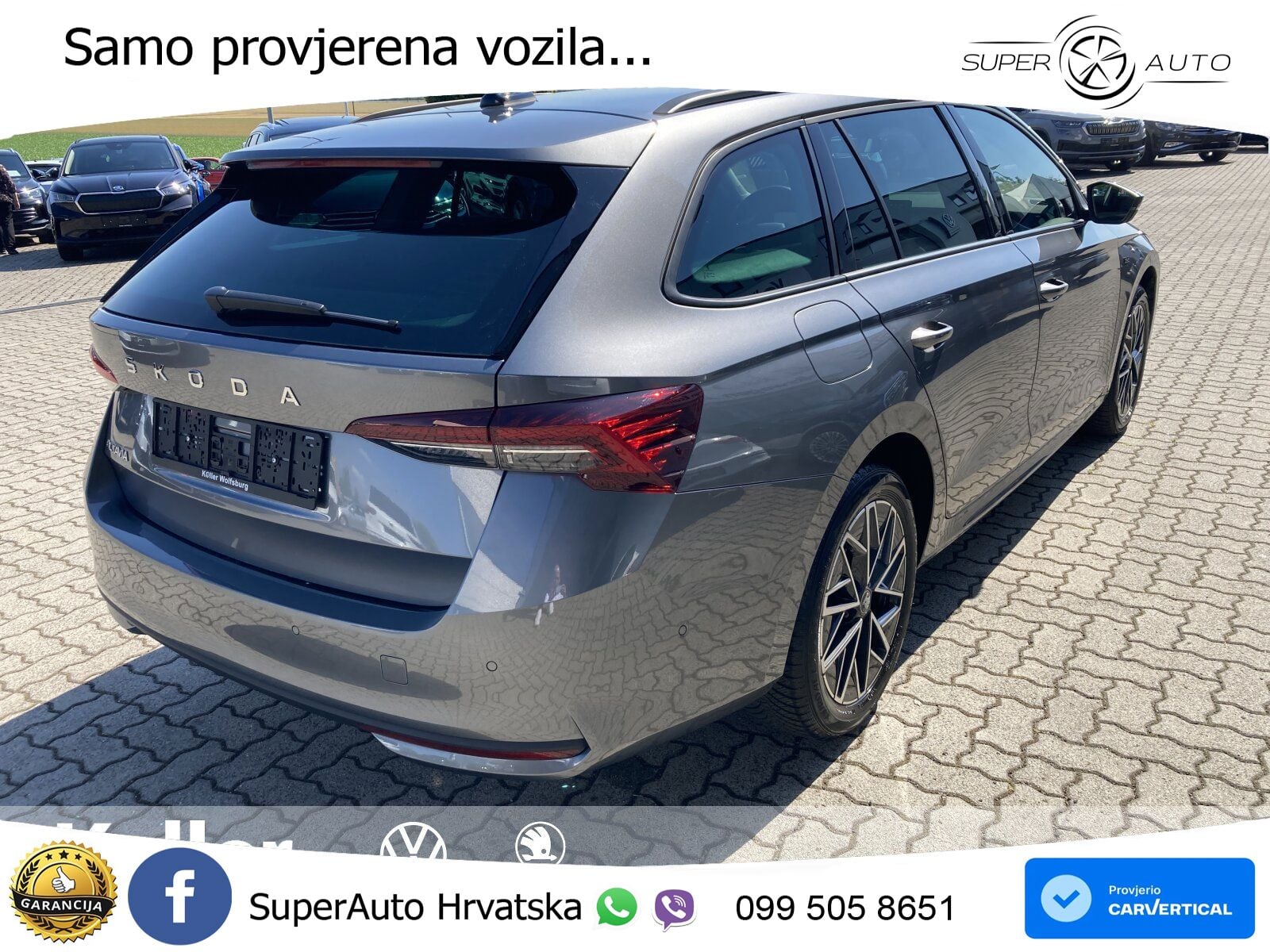 Škoda Octavia Combi 2.0 TDI (150 KS) DSG LED+GR SJED+ACC
