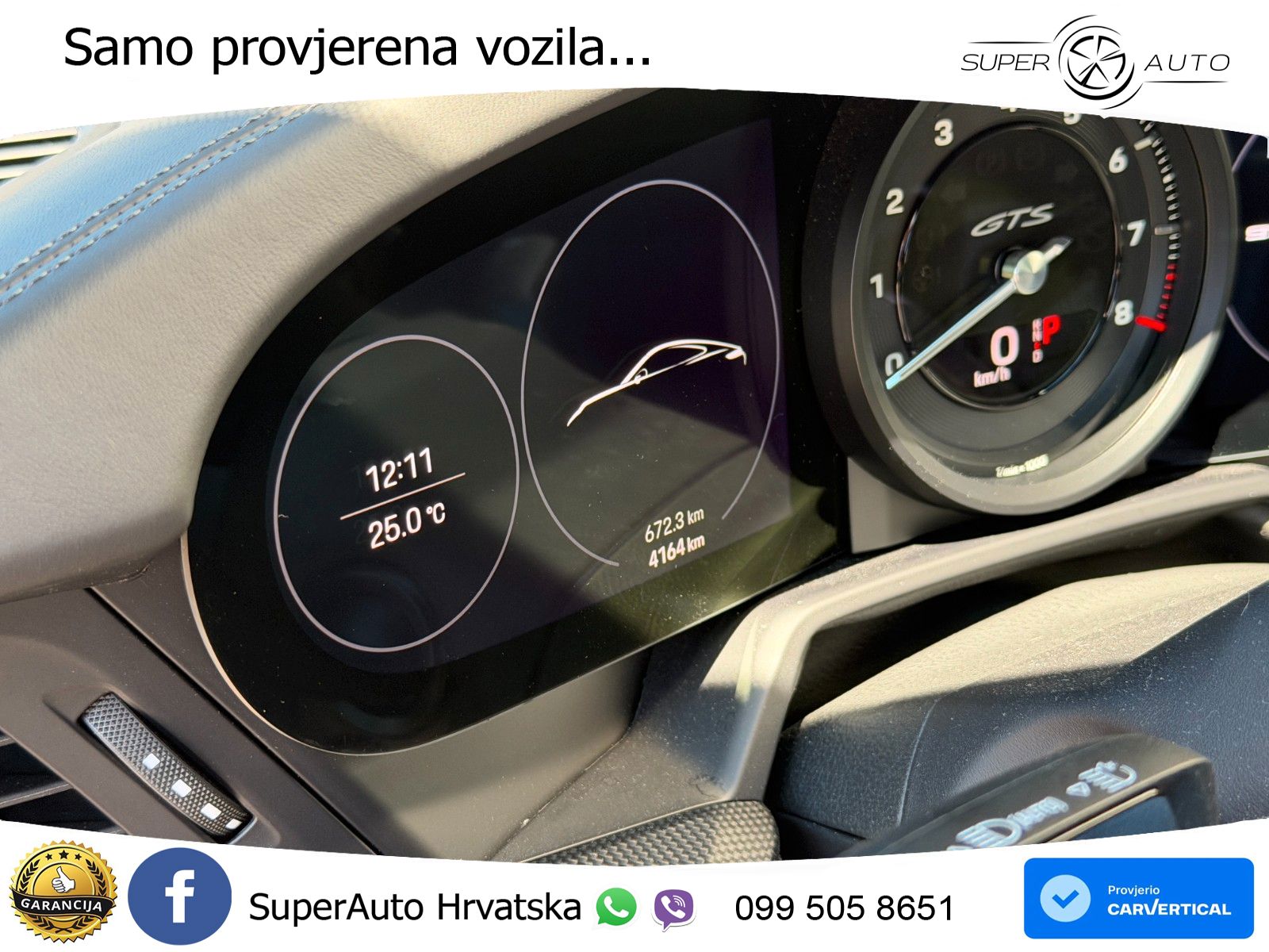 Porsche 911 Carrera 4 GTS 3.0 (480 KS) PDK LED+ACC