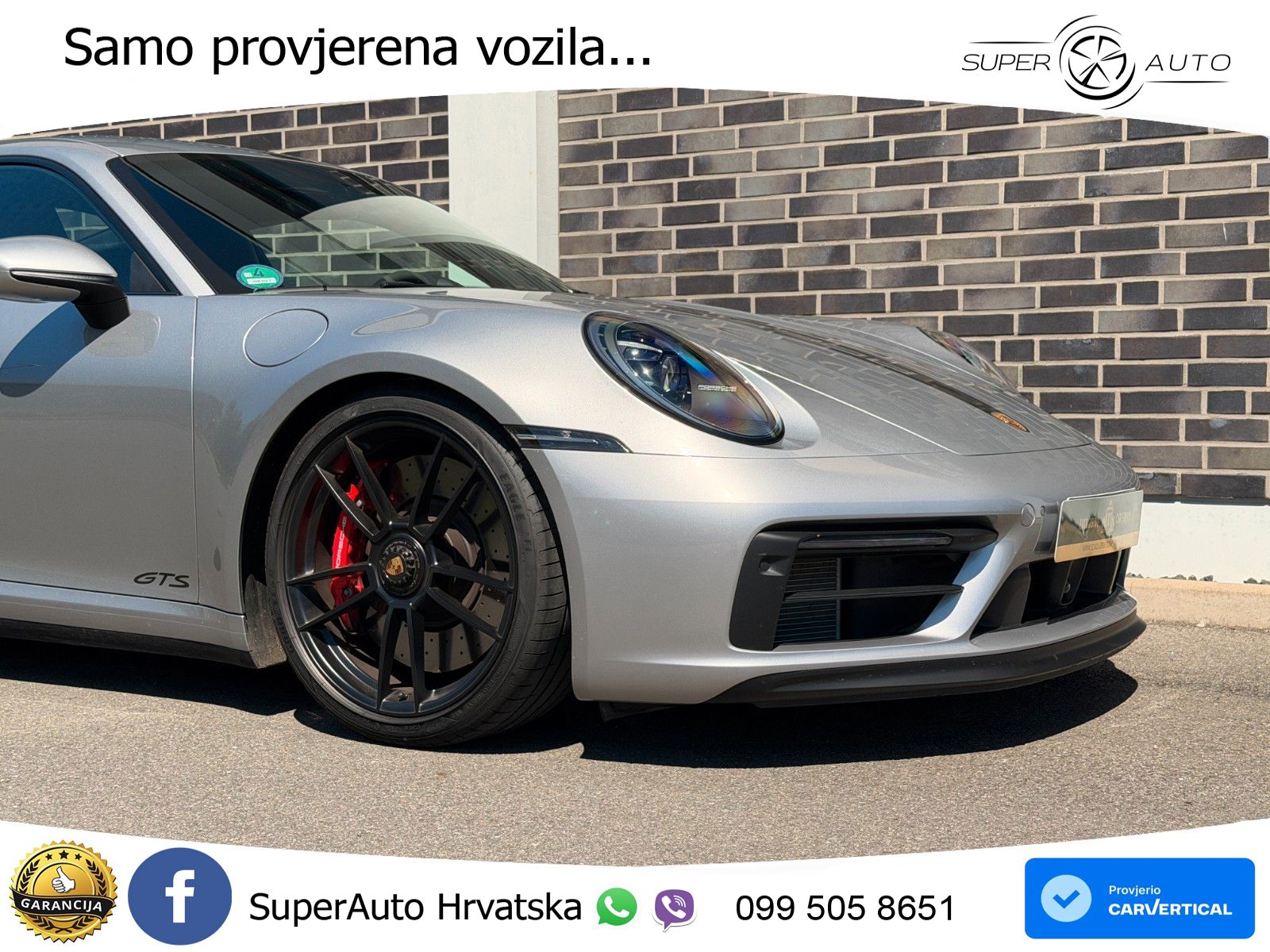 Porsche 911 Carrera 4 GTS 3.0 (480 KS) PDK LED+ACC