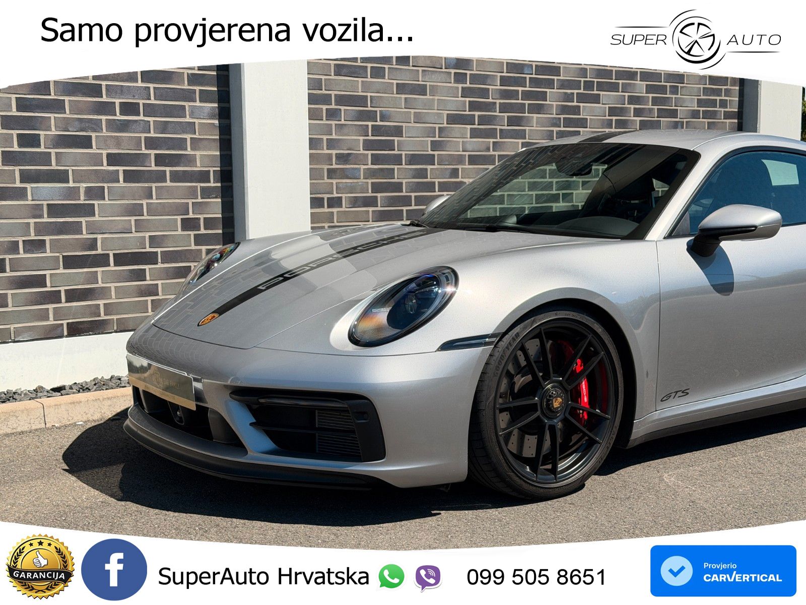 Porsche 911 Carrera 4 GTS 3.0 (480 KS) PDK LED+ACC