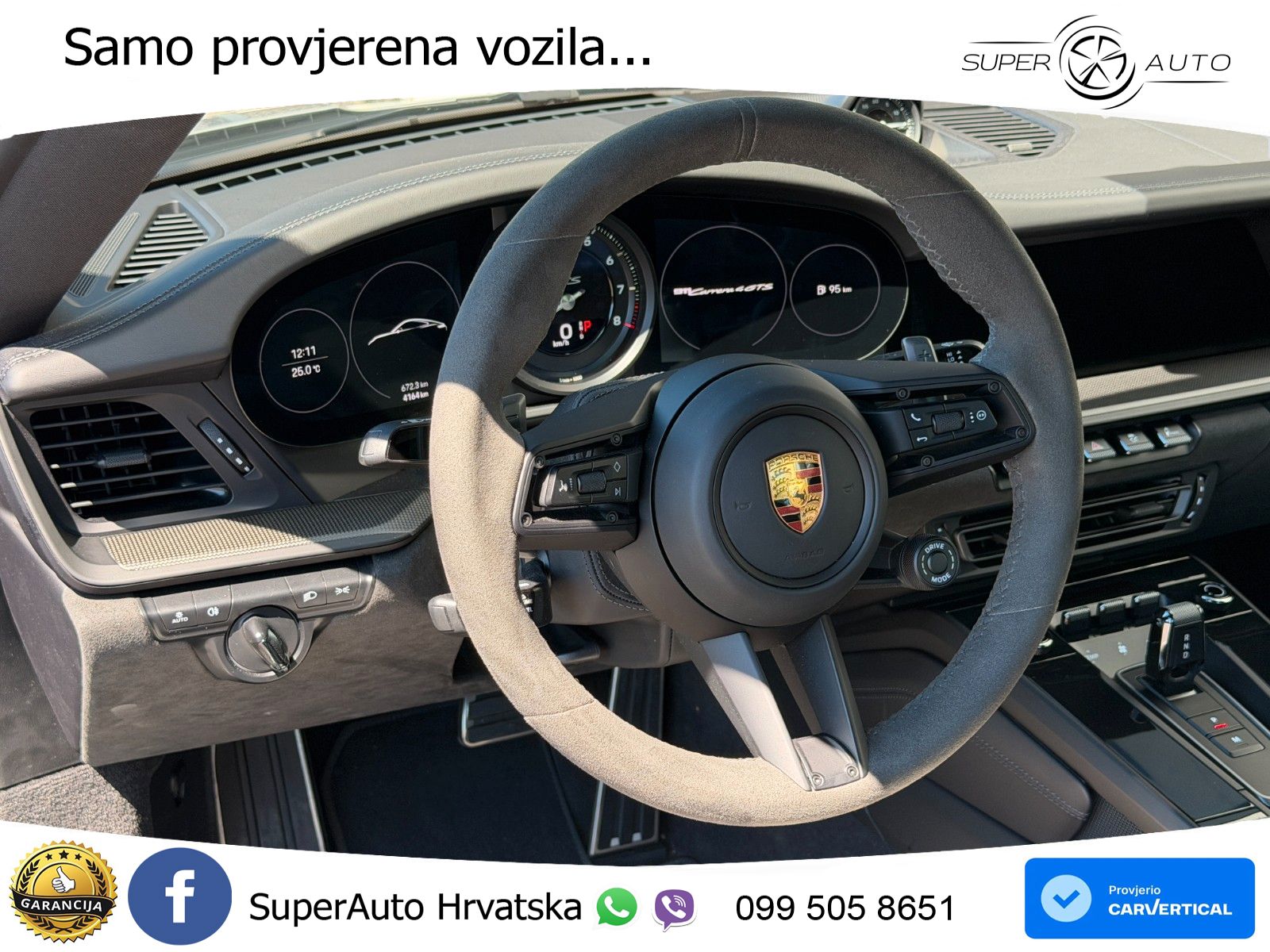 Porsche 911 Carrera 4 GTS 3.0 (480 KS) PDK LED+ACC