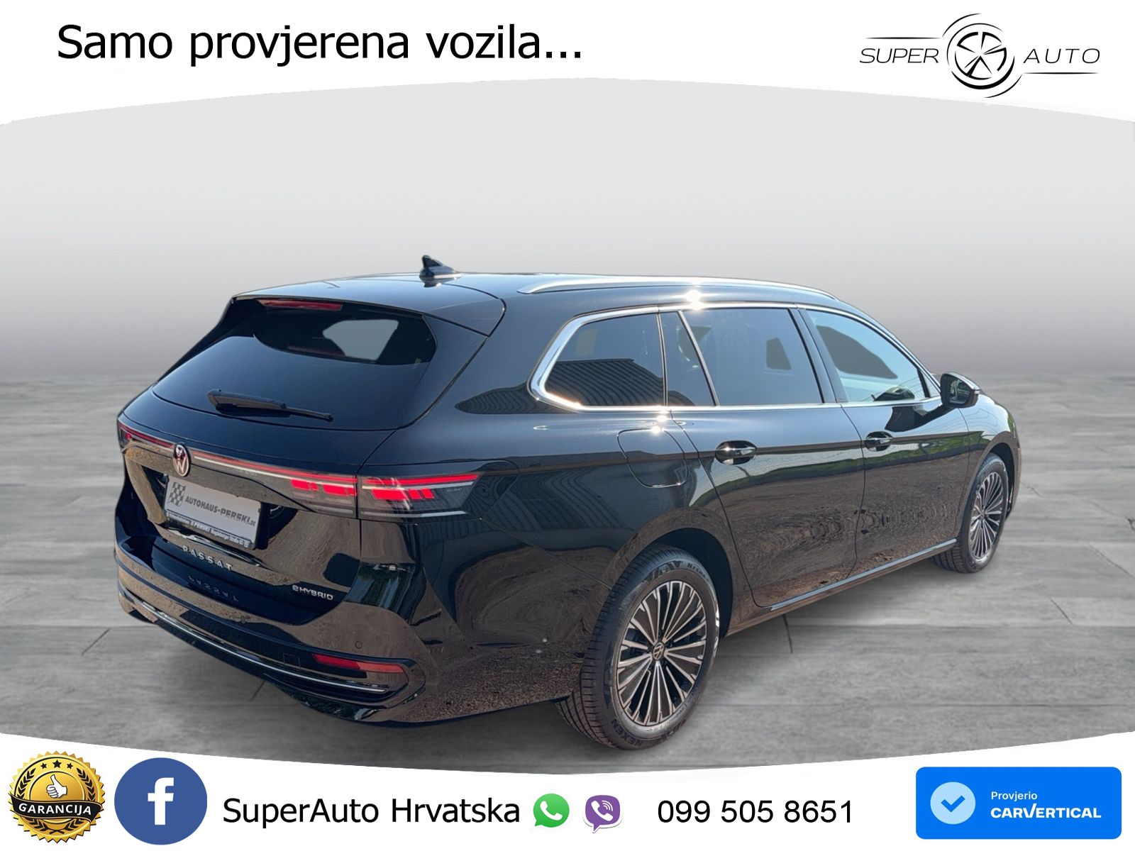Volkswagen Passat Variant 1.5 TSI (204 KS) eHybrid DSG Elegance LED+GR SJED+ACC
