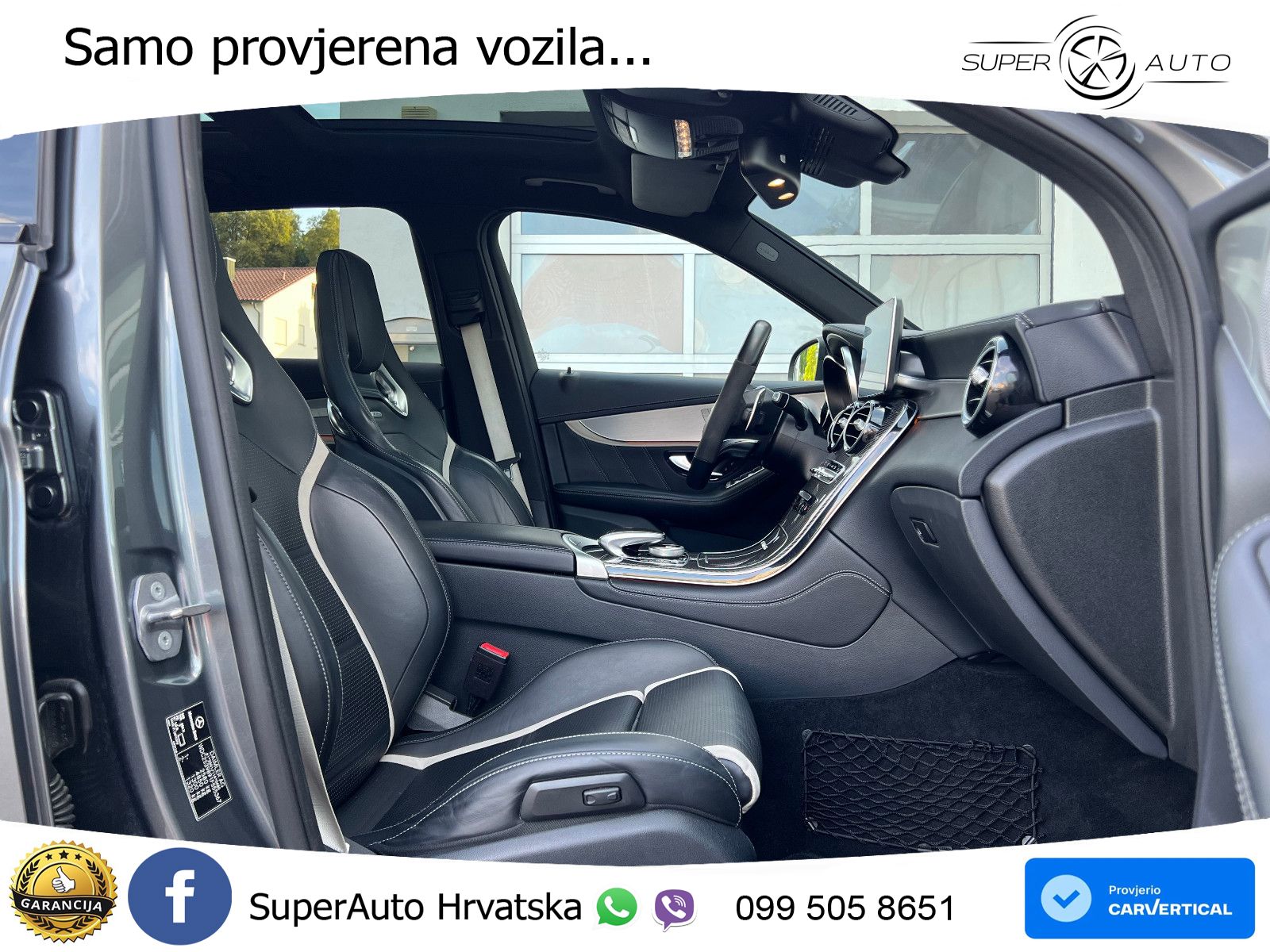 Mercedes AMG GLC 63 S V8 (510 KS) 4MATIC+ MCT ACC+HEAD+4xGR SJED+360+PANO