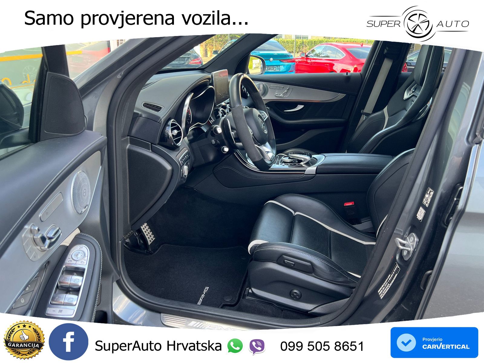 Mercedes AMG GLC 63 S V8 (510 KS) 4MATIC+ MCT ACC+HEAD+4xGR SJED+360+PANO