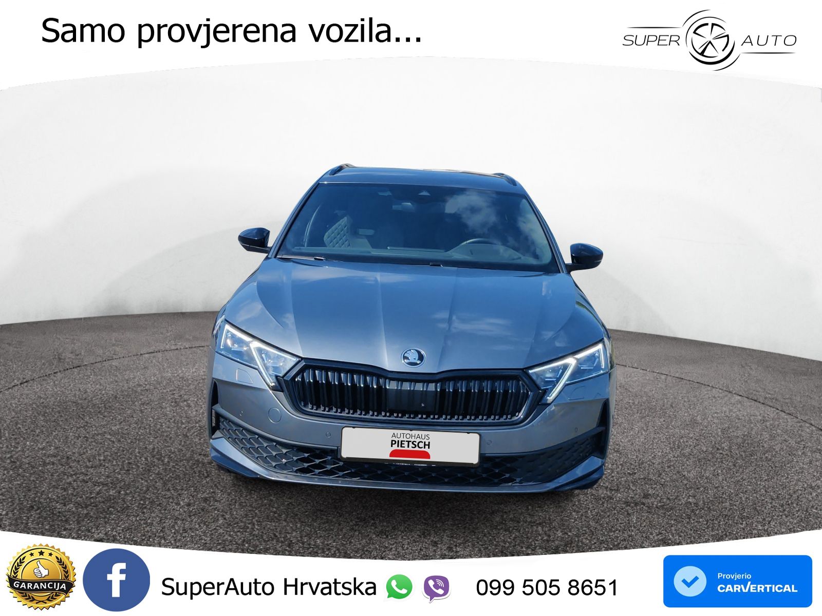 Škoda Octavia Combi 2.0 TDI (150 KS) DSG SportLine LED+GR SJED+ACC