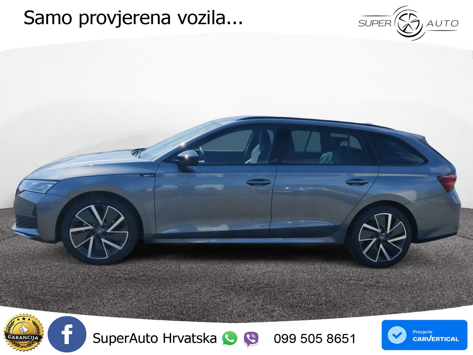 Škoda Octavia Combi 2.0 TDI (150 KS) DSG SportLine LED+GR SJED+ACC