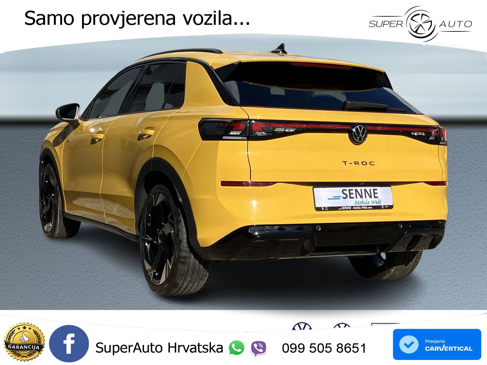 Volkswagen T-Roc 1.5 eTSI (150 KS)  DSG R-Line LED+GR SJED+ACC