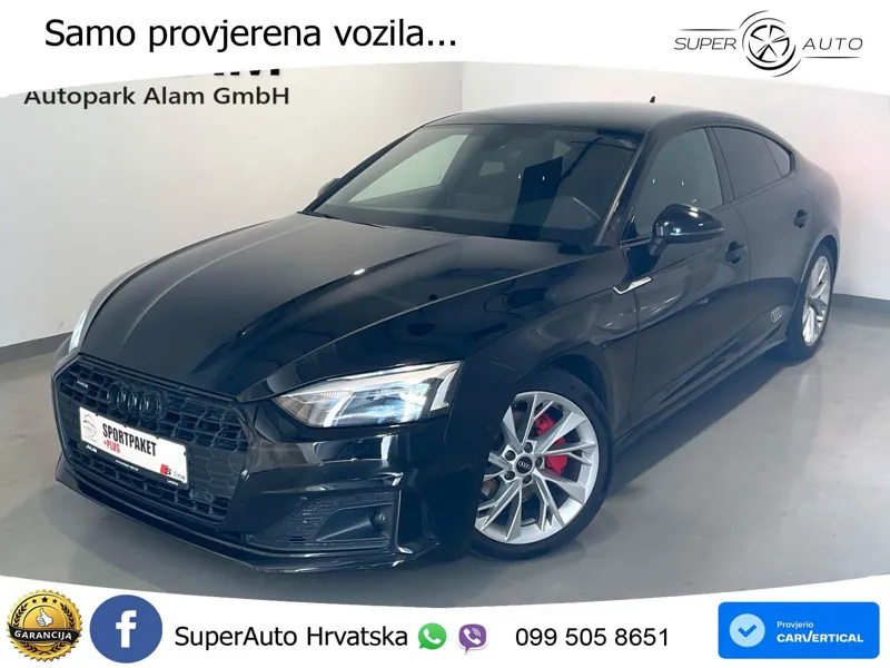 Audi A5 Sportback 40 TDI (204 KS) quattro S tronic S line