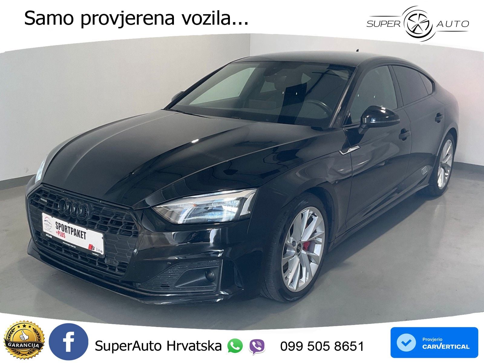 Audi A5 Sportback 40 TDI (204 KS) quattro S tronic S line