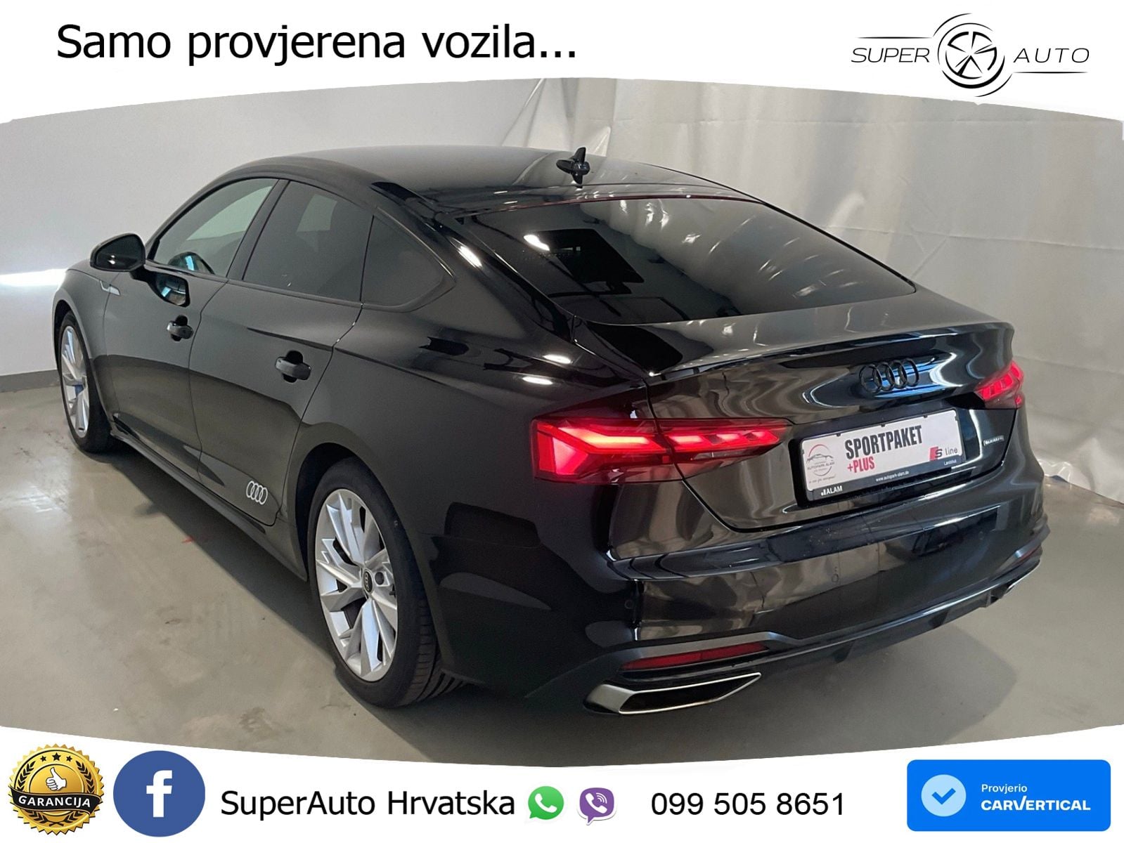 Audi A5 Sportback 40 TDI (204 KS) quattro S tronic S line