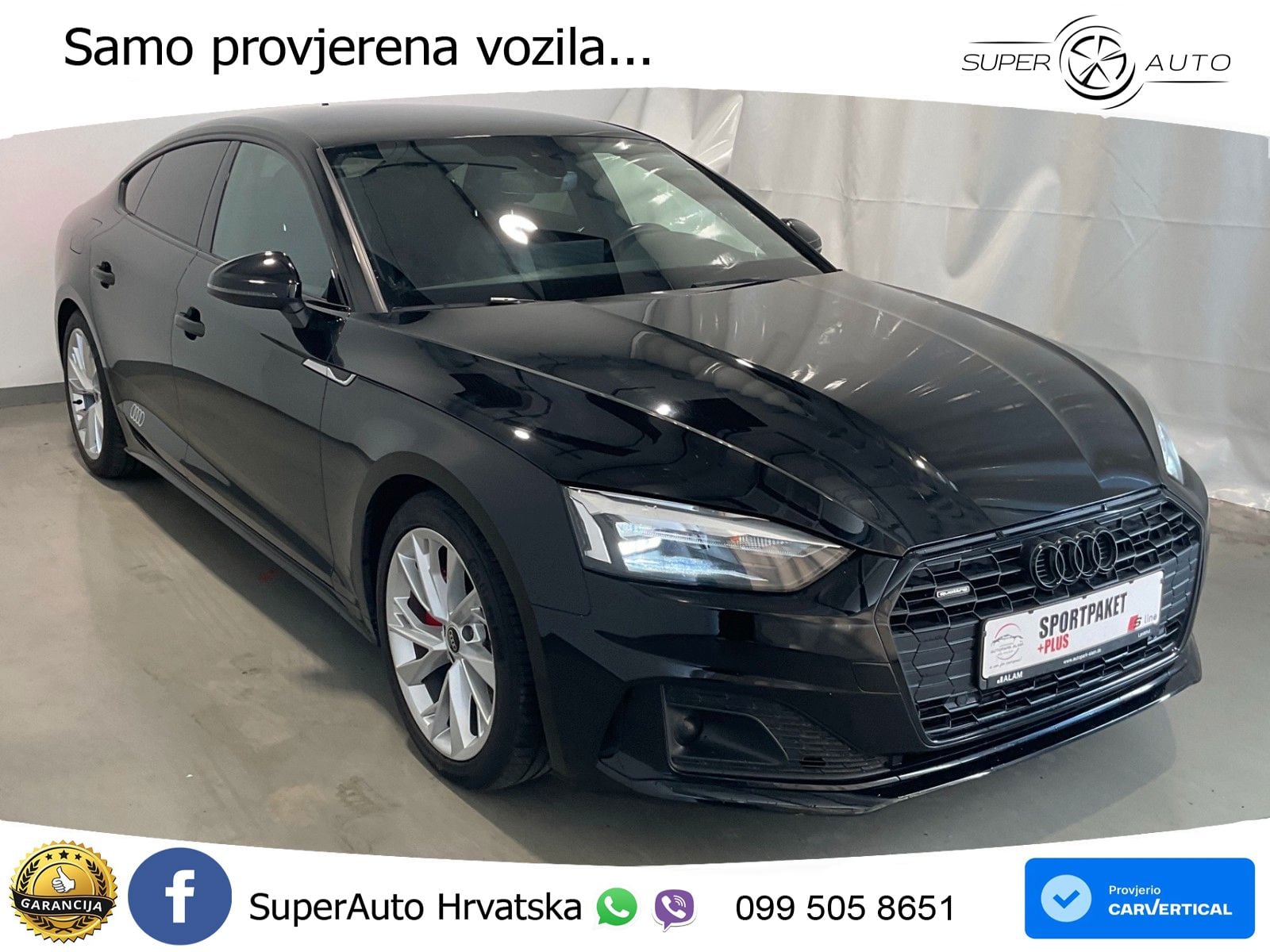 Audi A5 Sportback 40 TDI (204 KS) quattro S tronic S line
