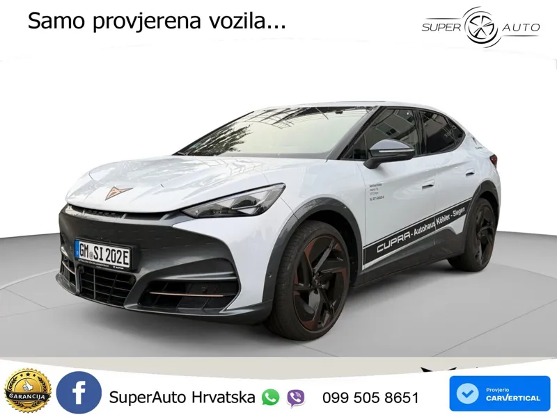 Cupra Tavascan 82 kWh (340 KS)  4WD VZ MATRIX+GR SJED+KAM