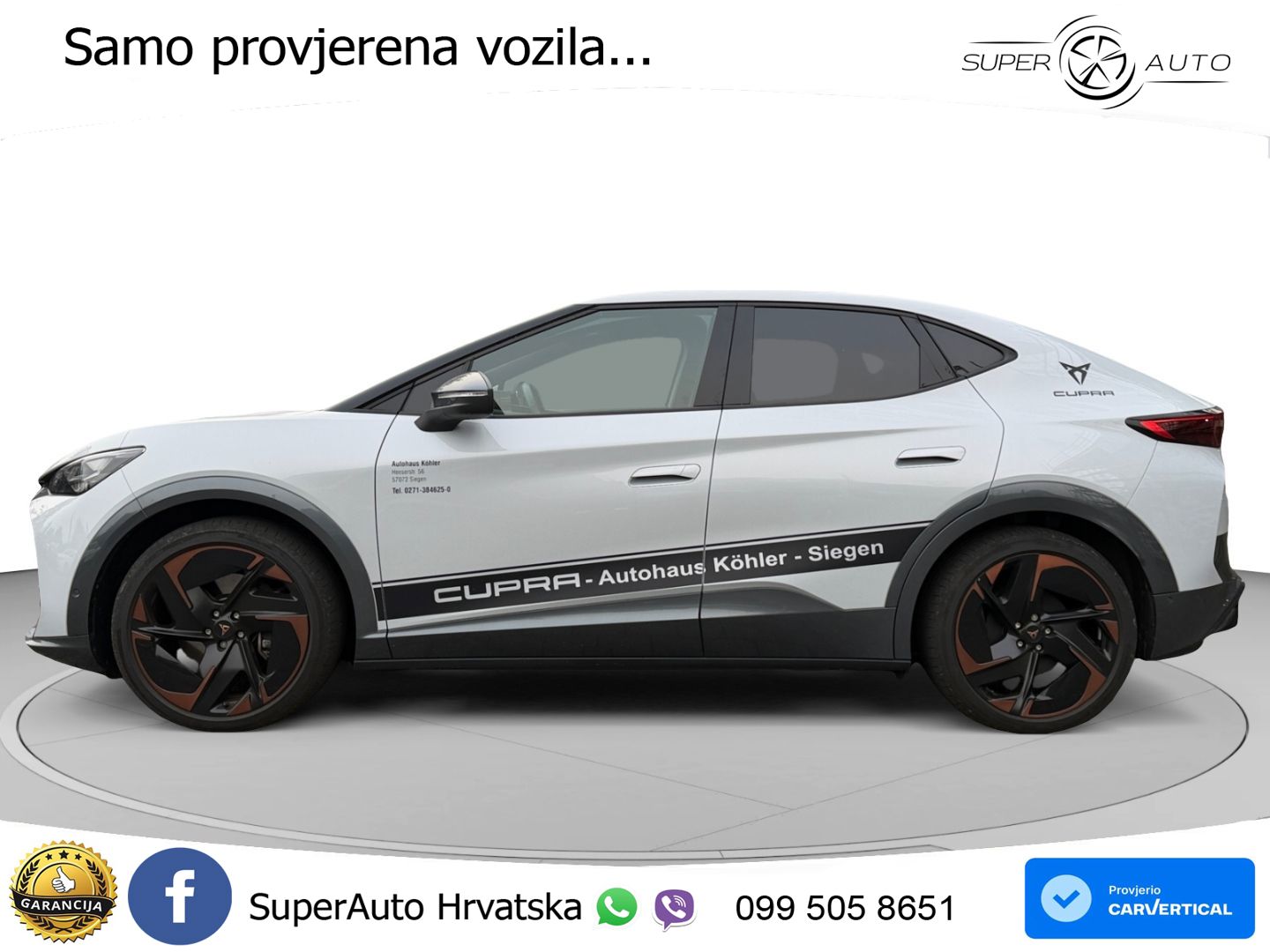 Cupra Tavascan 82 kWh (340 KS)  4WD VZ MATRIX+GR SJED+KAM