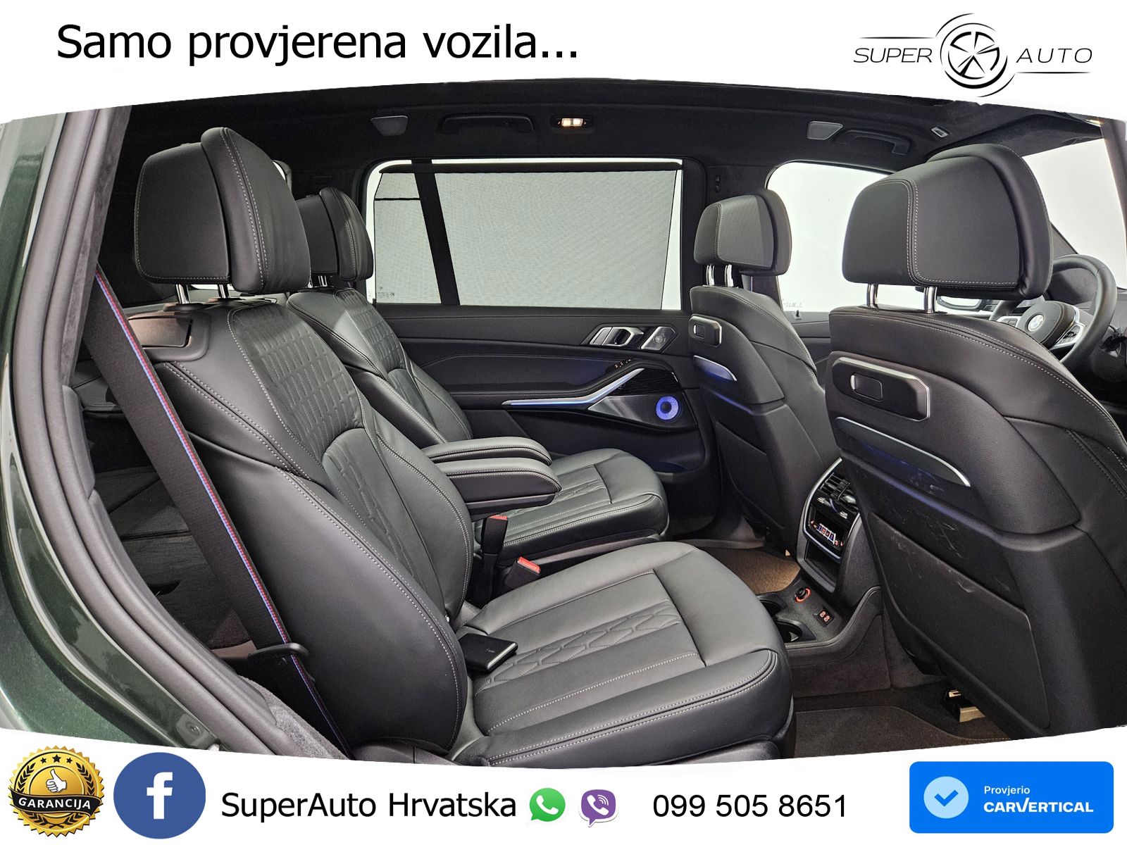 BMW X7 40d (352 KS) xDrive Steptronic ZRAČNI+ACC+GR SJED+KAM+PANO