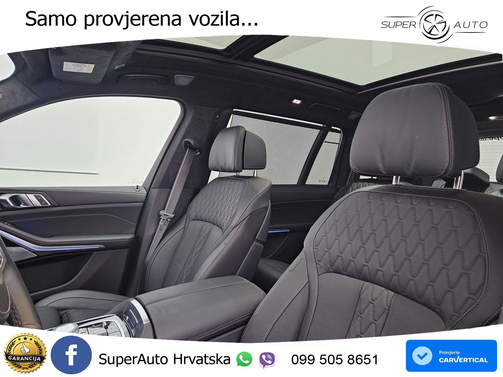 BMW X7 40d (352 KS) xDrive Steptronic ZRAČNI+ACC+GR SJED+KAM+PANO