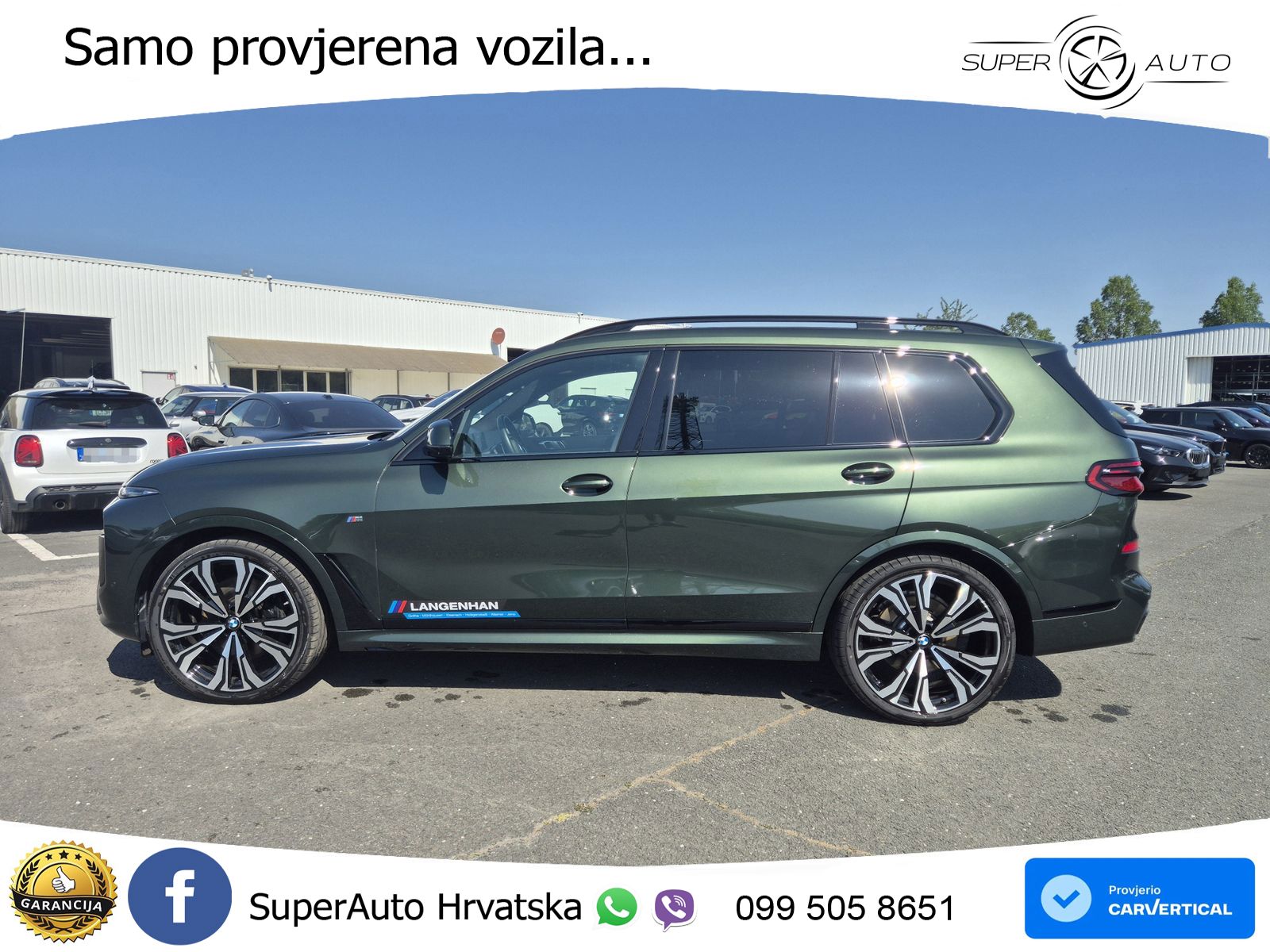BMW X7 40d (352 KS) xDrive Steptronic ZRAČNI+ACC+GR SJED+KAM+PANO