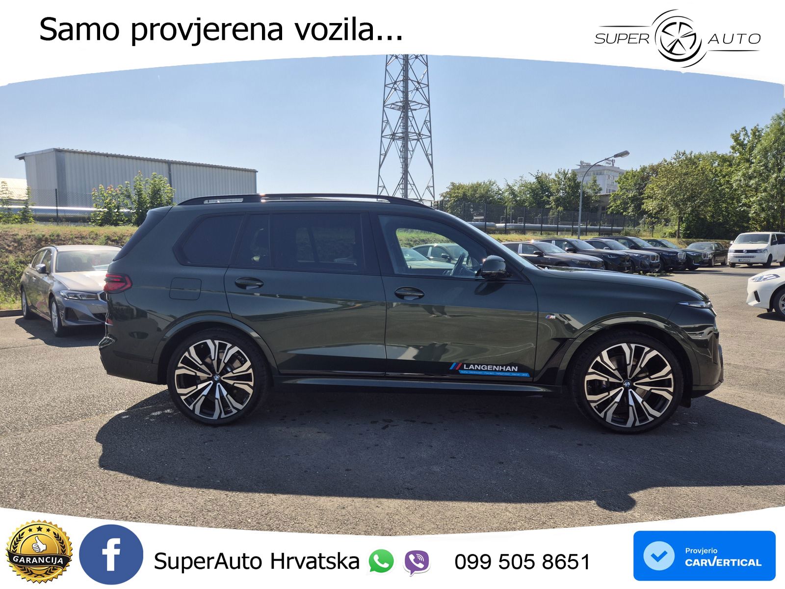 BMW X7 40d (352 KS) xDrive Steptronic ZRAČNI+ACC+GR SJED+KAM+PANO