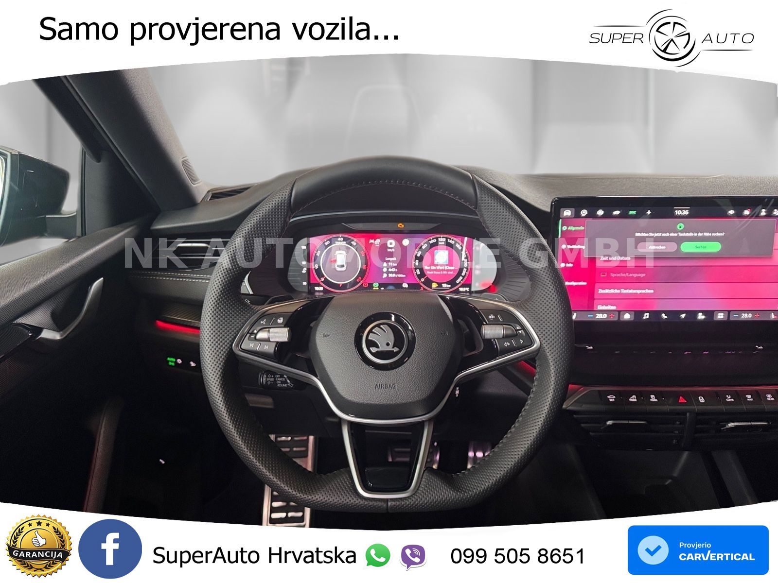 Škoda Octavia Combi 2.0 TDI (150 KS) DSG SportLine LED+GR SJED+ACC