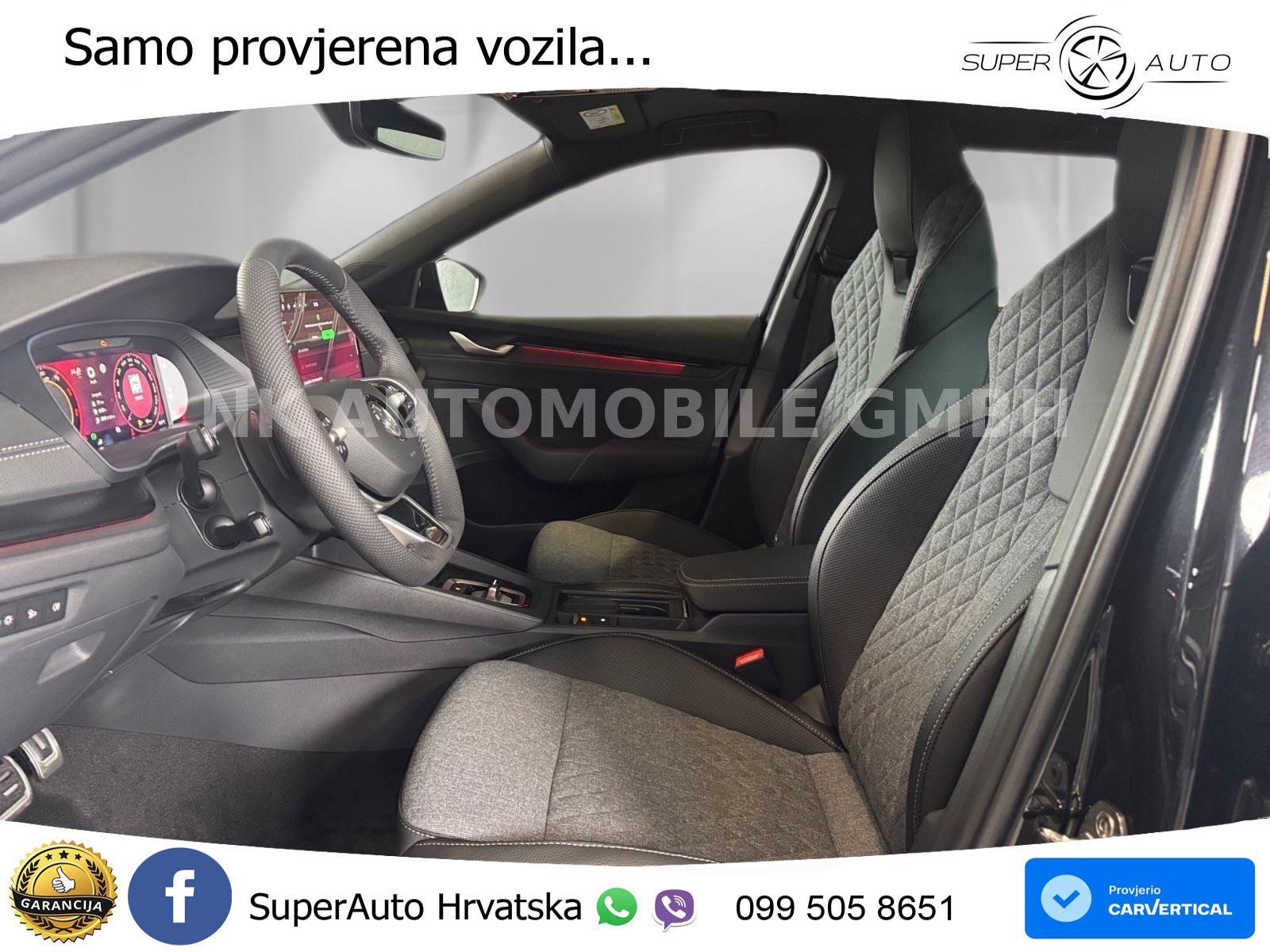 Škoda Octavia Combi 2.0 TDI (150 KS) DSG SportLine LED+GR SJED+ACC
