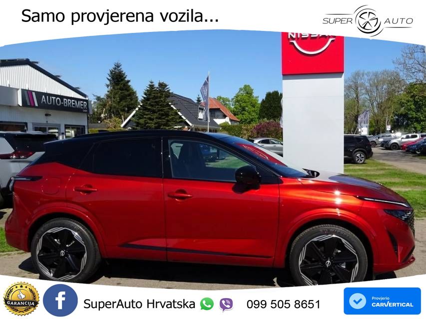 Nissan Qashqai 1.3 DIG-T (158 KS) Xtronic N-Design LED+GR SJED+ACC