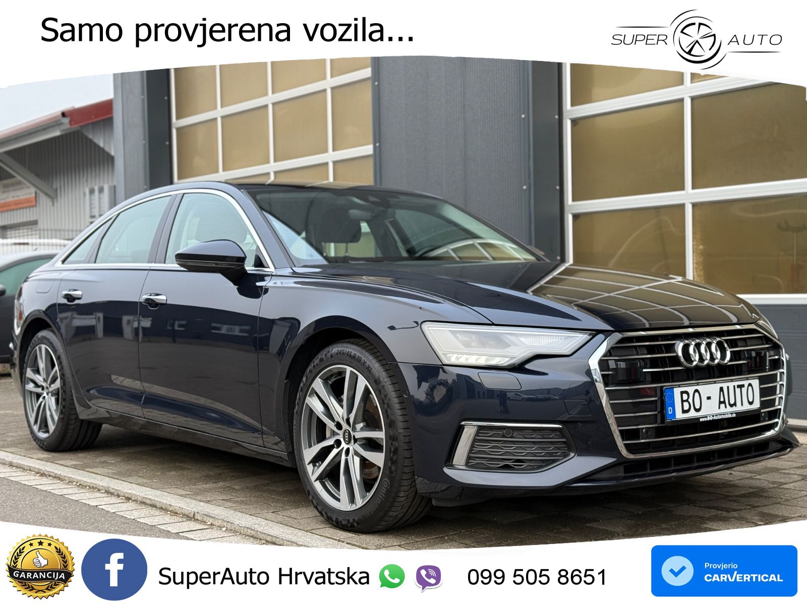 Audi A6 40 TDI (204 KS) S tronic LED+GR SJED+ACC