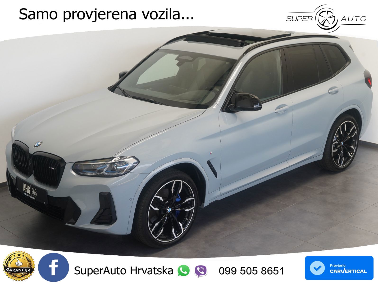 BMW X3 M40i xDrive Steptronic LED+GR SJED+ACC