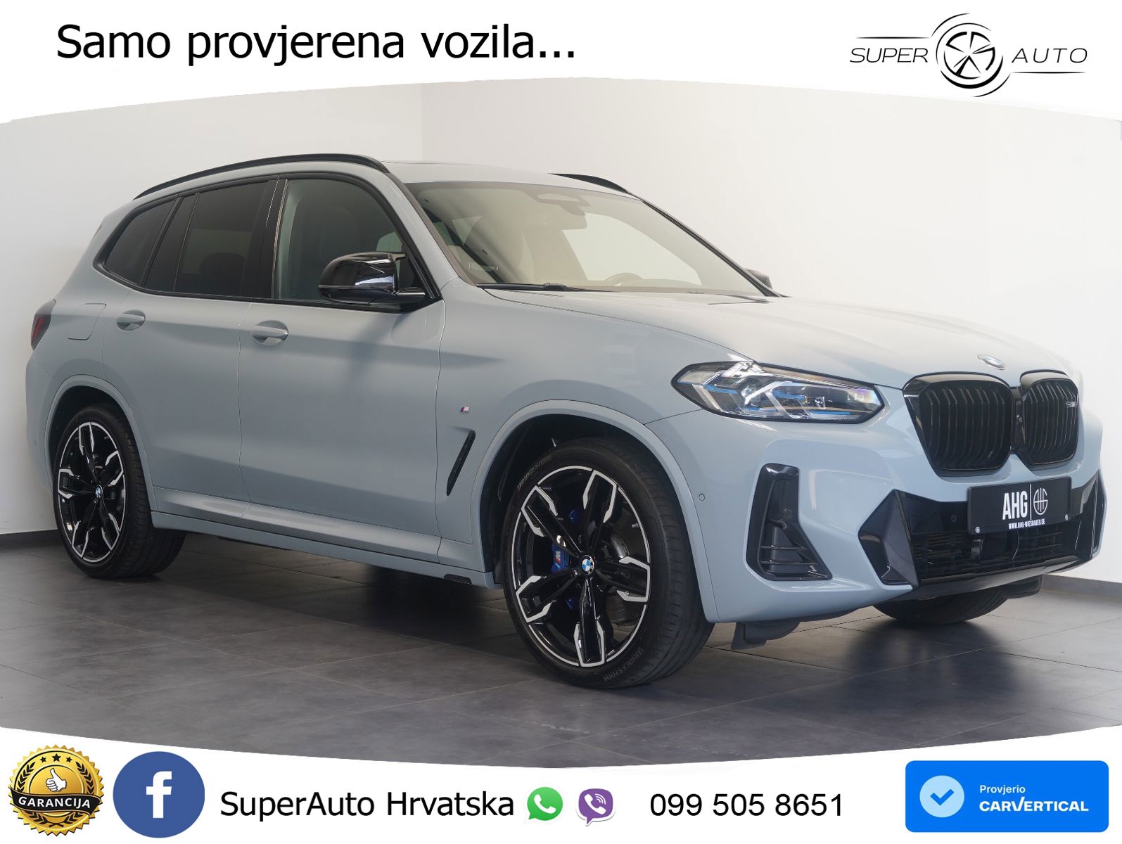 BMW X3 M40i xDrive Steptronic LED+GR SJED+ACC