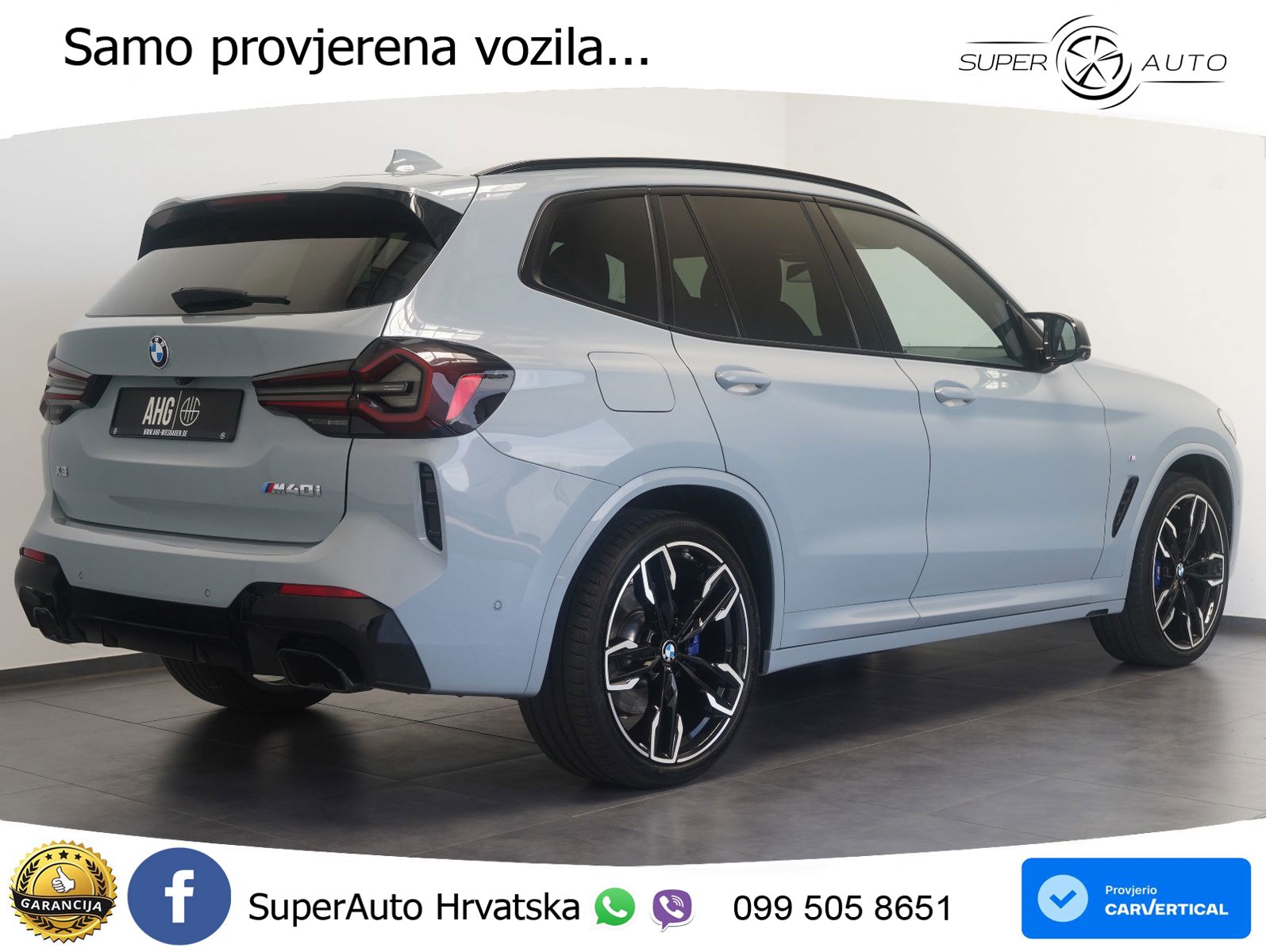 BMW X3 M40i xDrive Steptronic LED+GR SJED+ACC