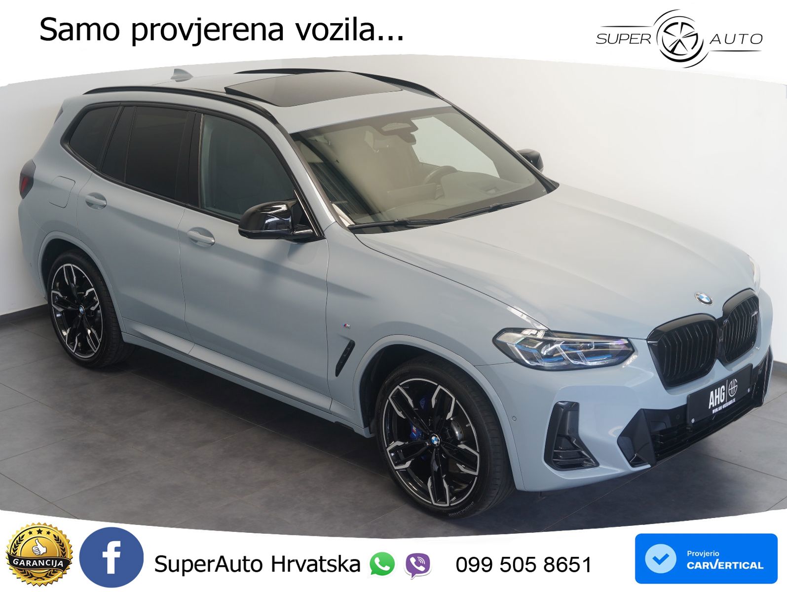 BMW X3 M40i xDrive Steptronic LED+GR SJED+ACC