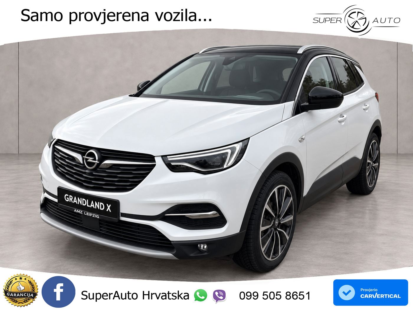 Opel Grandland X 1.2 Turbo (130 KS) Automatic Ultimate LED+GR SJED+ACC