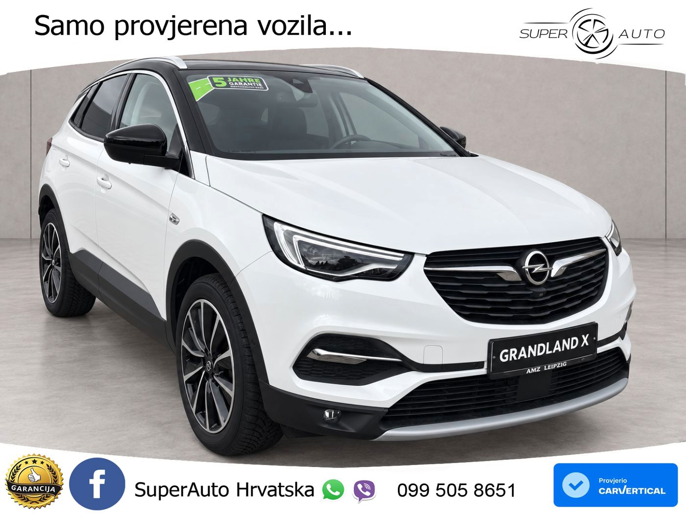 Opel Grandland X 1.2 Turbo (130 KS) Automatic Ultimate LED+GR SJED+ACC