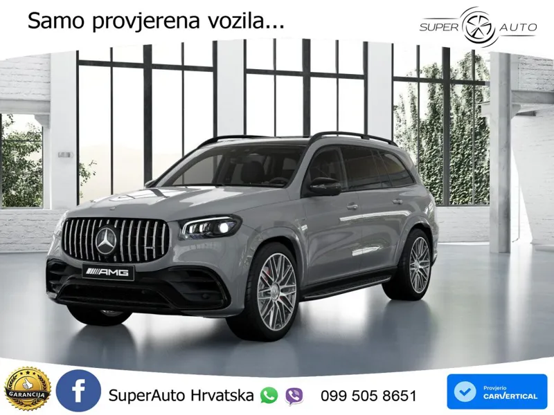 Mercedes-Benz GLS AMG GLS 63 V8 EQ Boost 4MATIC+ AMG SPEEDSHIFT TCT 9G ACC+HEAD+4xGR SJED+360+PANO
